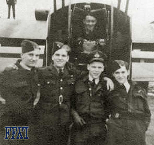 Crew of Lancaster R-ND 781/G of 622 Squadron