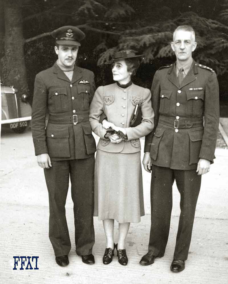 With parents in UK 1940